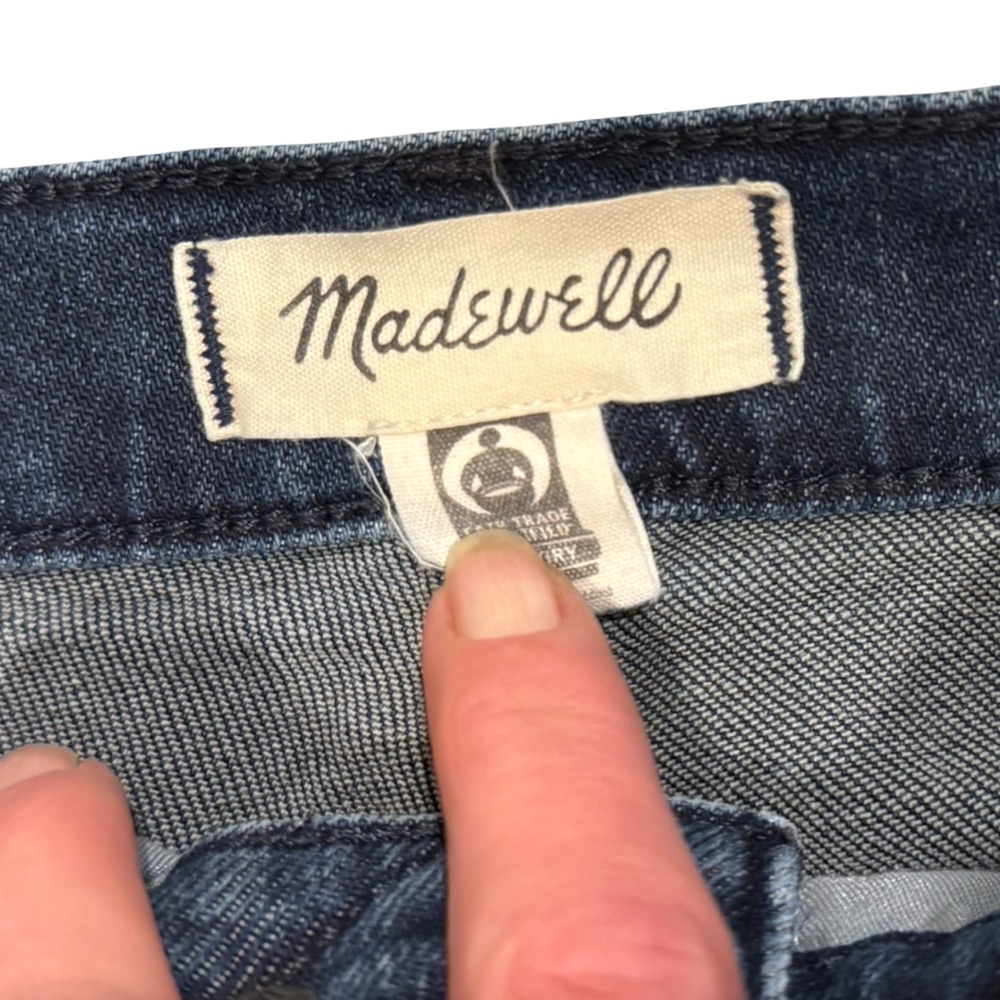 Madewell Perfect Vintage Jean women’s size 27 dark wash - Picture 5 of 9